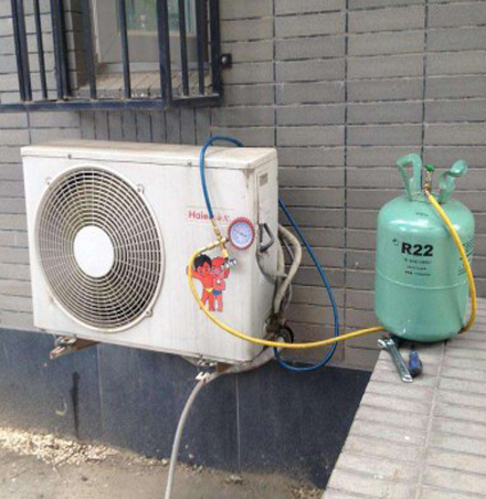 城中空调加氟